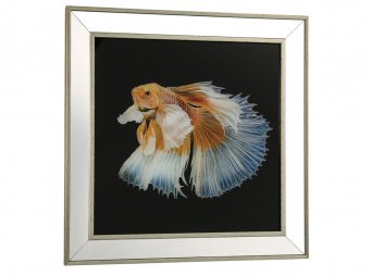AK.TBL0259 AYNA EREVEL CAM BASKI TABLO 40X40 CM